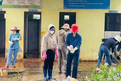CB-GV-NV TRƯỜNG TH LÊ ĐÌNH CHINH TÍCH CỰC LAO ĐỘNG, CHUẨN BỊ CHÀO ĐÓN NĂM HỌC MỚI 2026–2027